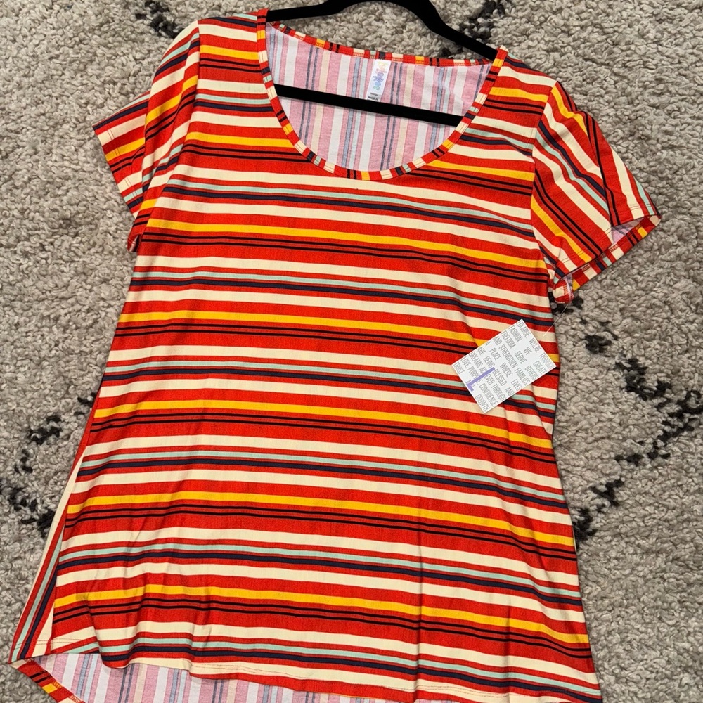 Striped Multicolor Women's Top